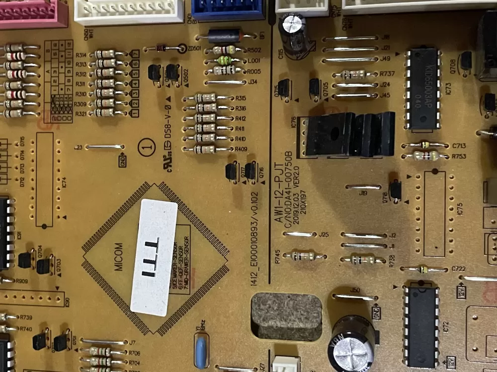 Samsung DA92-00592A DA92-00592B Refrigerator Control Board AZ24793 | KM349