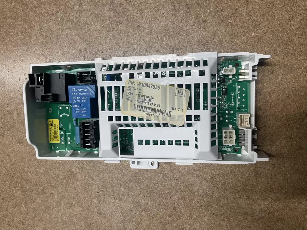Whirlpool  Maytag  KitchenAid W11537215 W10875487 W10847936 W10810426 Dryer Control Board