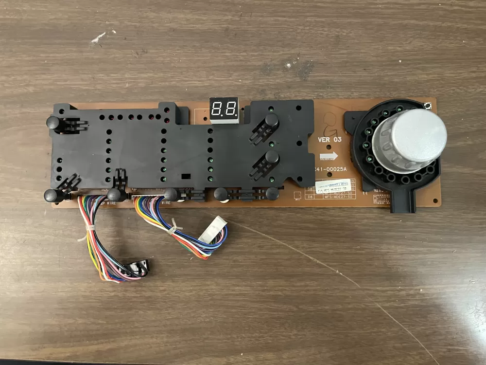 Samsung DC92-00124A DC41-00025A Dryer UI Control Board AZ37602 | KMV97