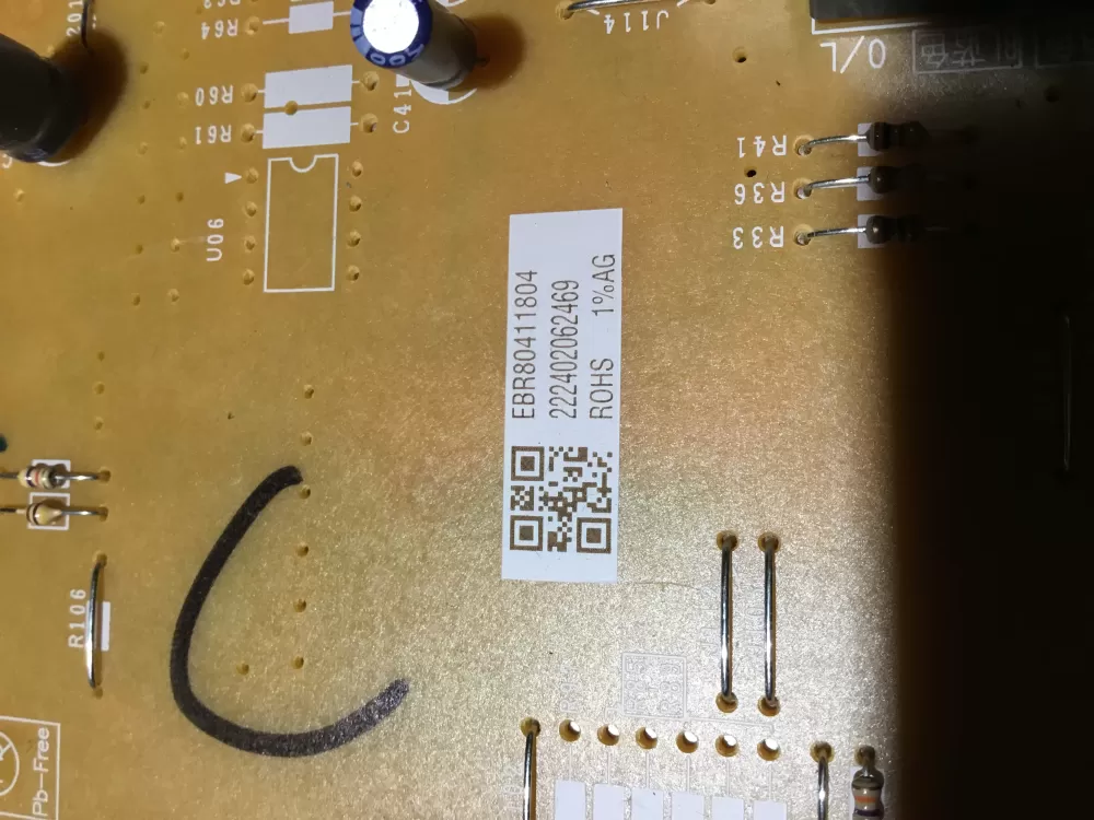 LG Kenmore EBR80411804 Microwave Control Board Panel AZ82434 | NR321