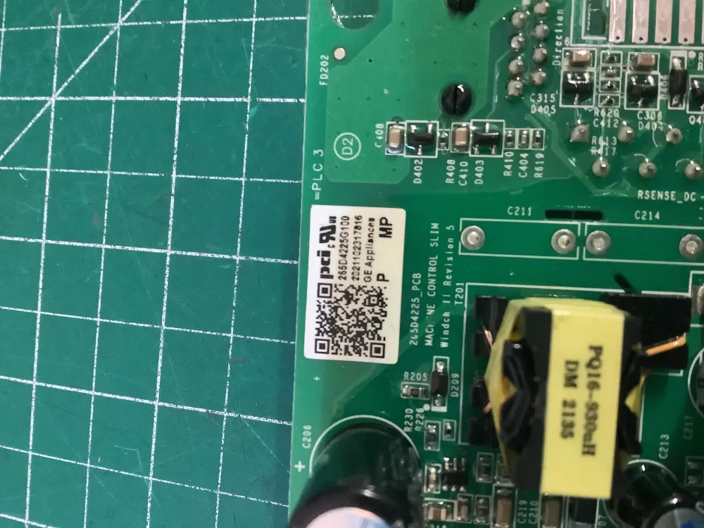 GE 265D4225G100 Dishwasher Control Board