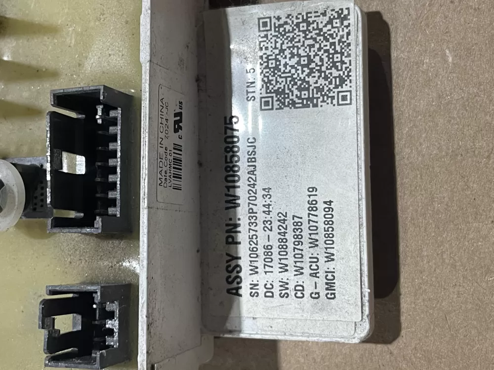 Maytag W10858075 W11024149 PS11770194 Washer Control Board AZ68473 | KMV474