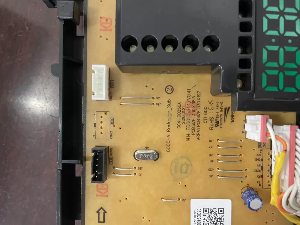 Samsung DC94-06604A Washer Control Board Pcb Assembly AZ43690 | KMV68