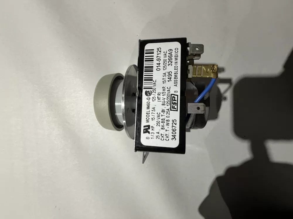 Whirlpool  Maytag  Amana AP6008573 3406725 WP3406725 PS11741713 Dryer Timer
