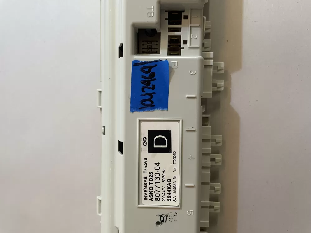 Asko 8077130 04 Dryer Control Board AZ147068 | KM2464