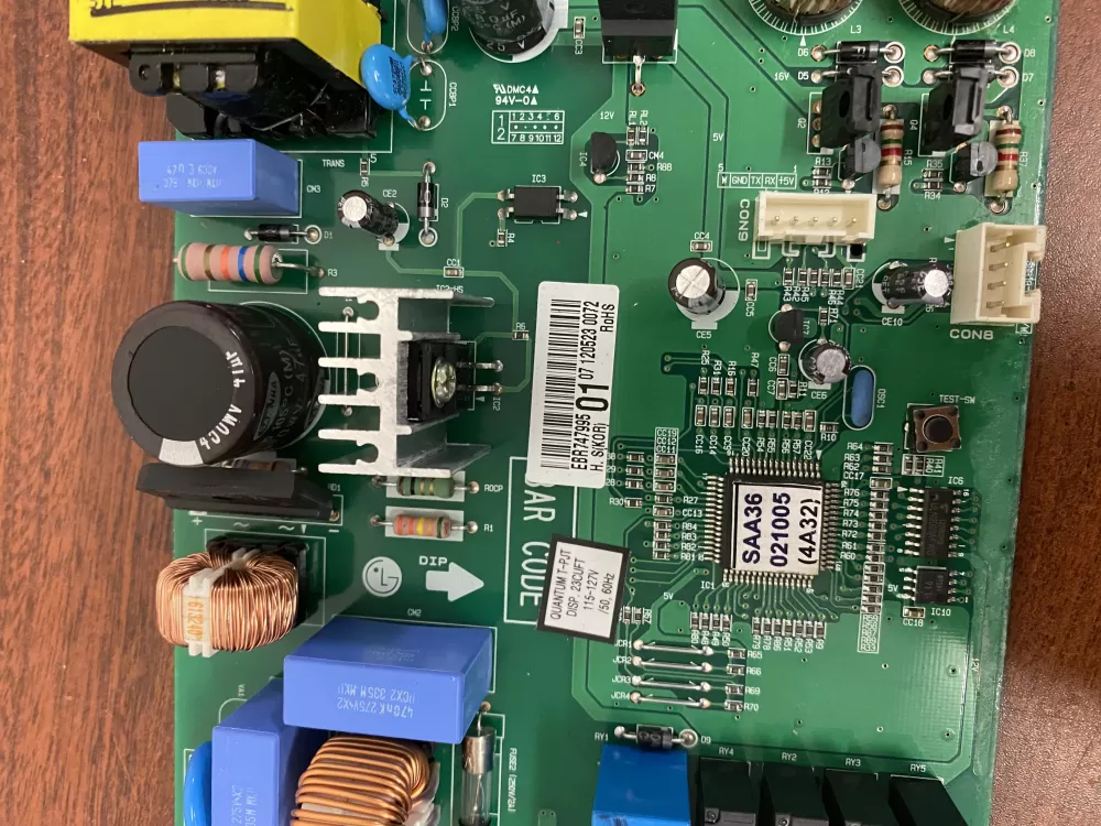 LG Kenmore EBR74799501 Refrigerator Control Board AZ38706 | BK1339