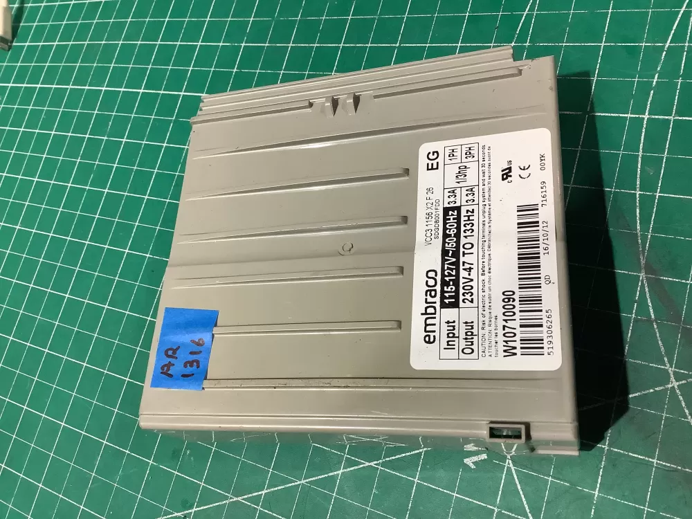Kenmore W11087200 Refrigerator Control Board Inverter AZ196721 | AR1316