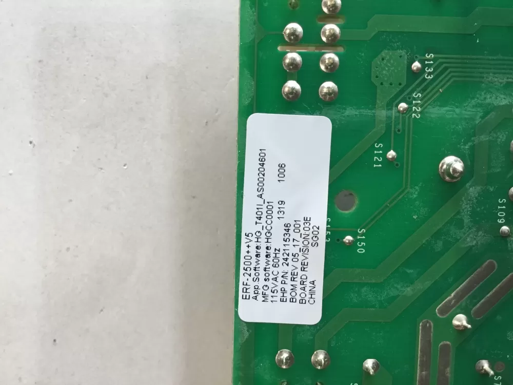 Frigidaire 242115346 Refrigerator Control Board AZ148020 | BG2481