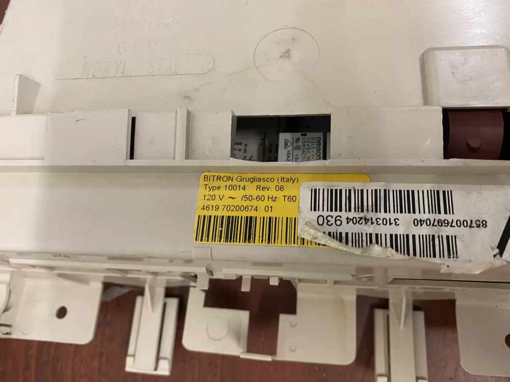 Whirlpool 4619 70200674 01 Washer Control Board AZ38448 | BKV379