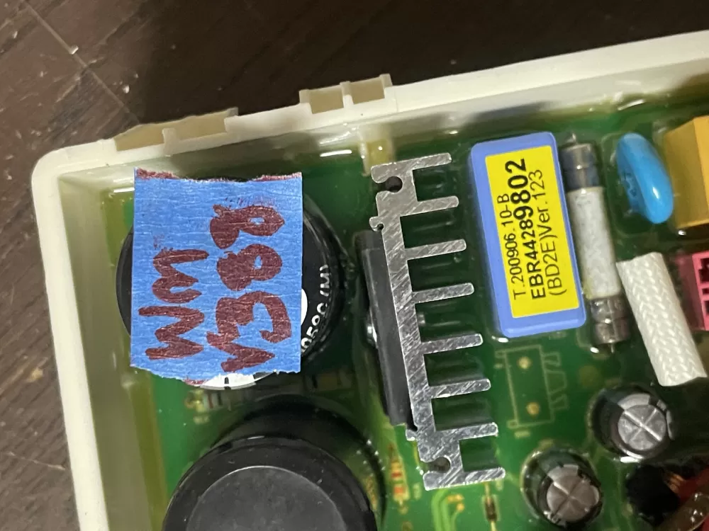 LG EBR44289802 Washer Control Board AZ39475 | Wmv388