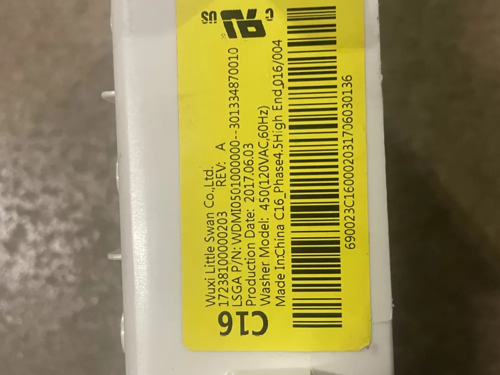 GE WDMI0501000000 Washer Control Board AZ27015 | WMV108