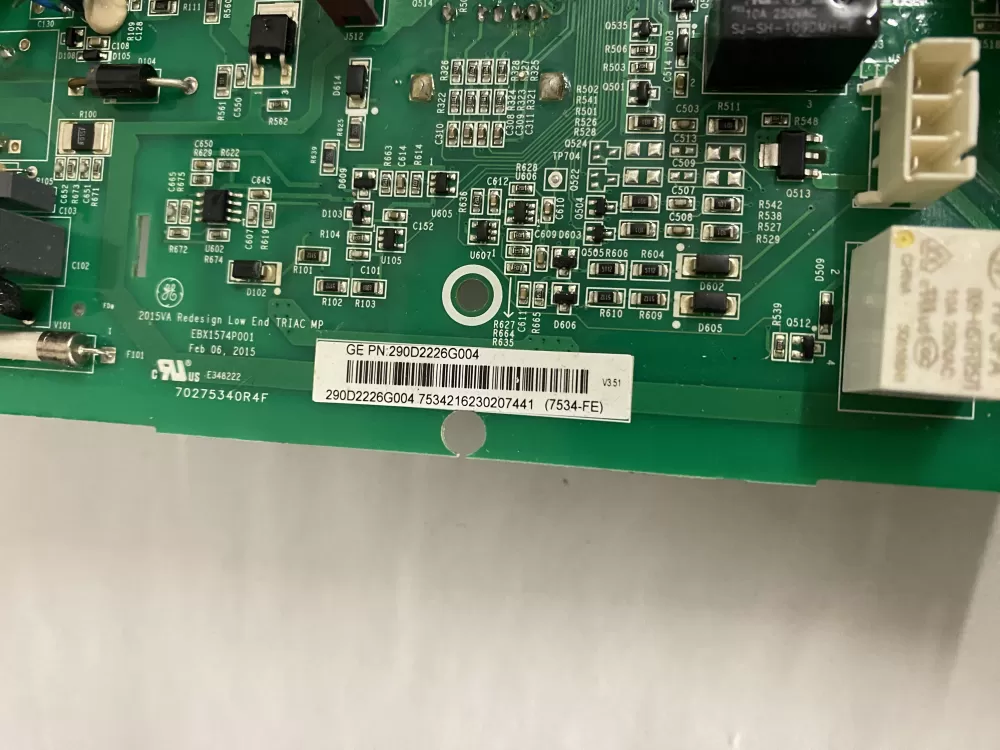 GE WH22X36498 290D2226G004 Washer Control Board AZ188434 | BK473
