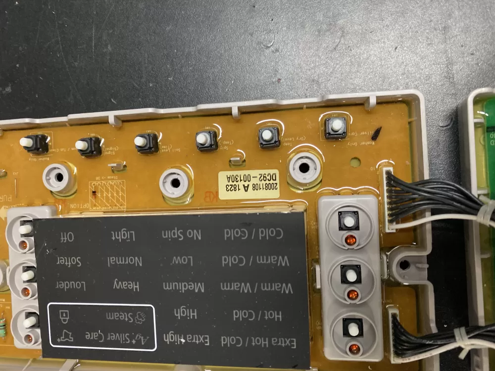 Samsung DC92 00130A Washer Control Board AZ5829 | BKV189