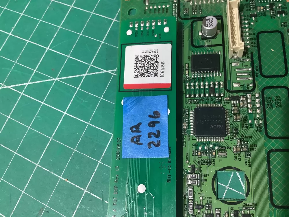 Samsung Washer DC9202394C Display Board AZ191240 | AR2296