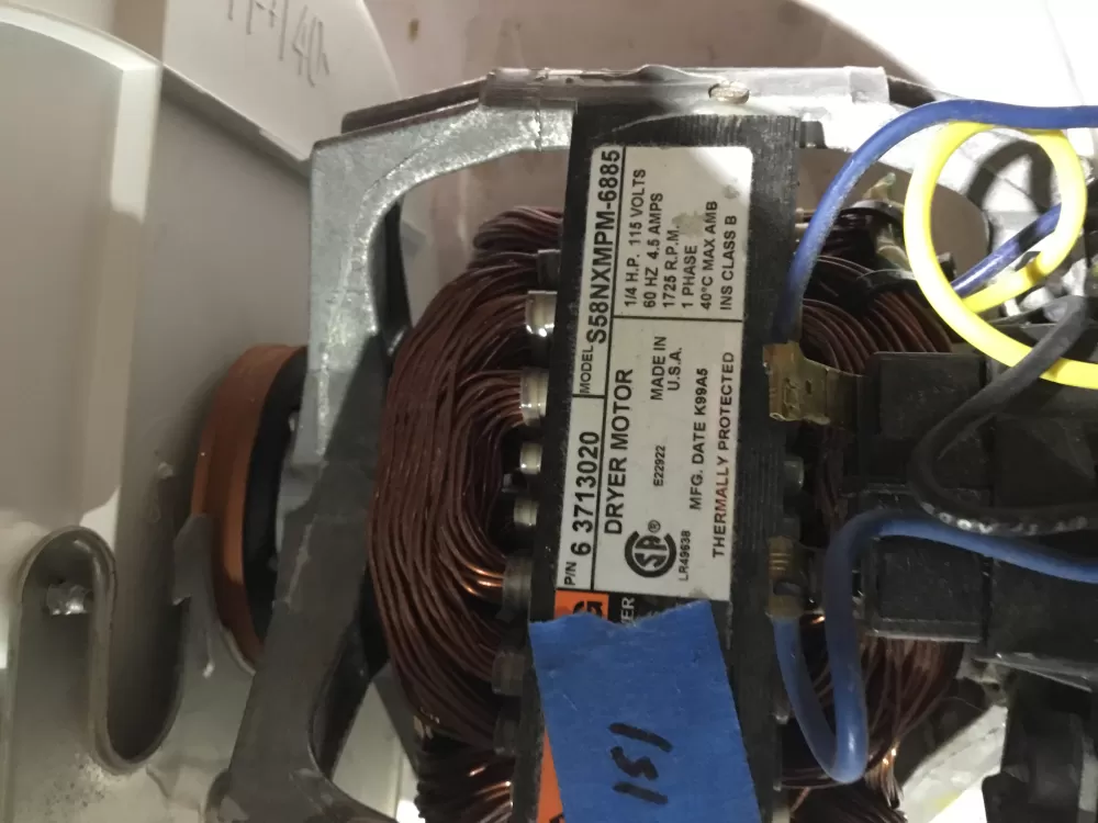 Maytag S58NXMPM-6885 Dryer Drive Motor AZ100813 | Sl151