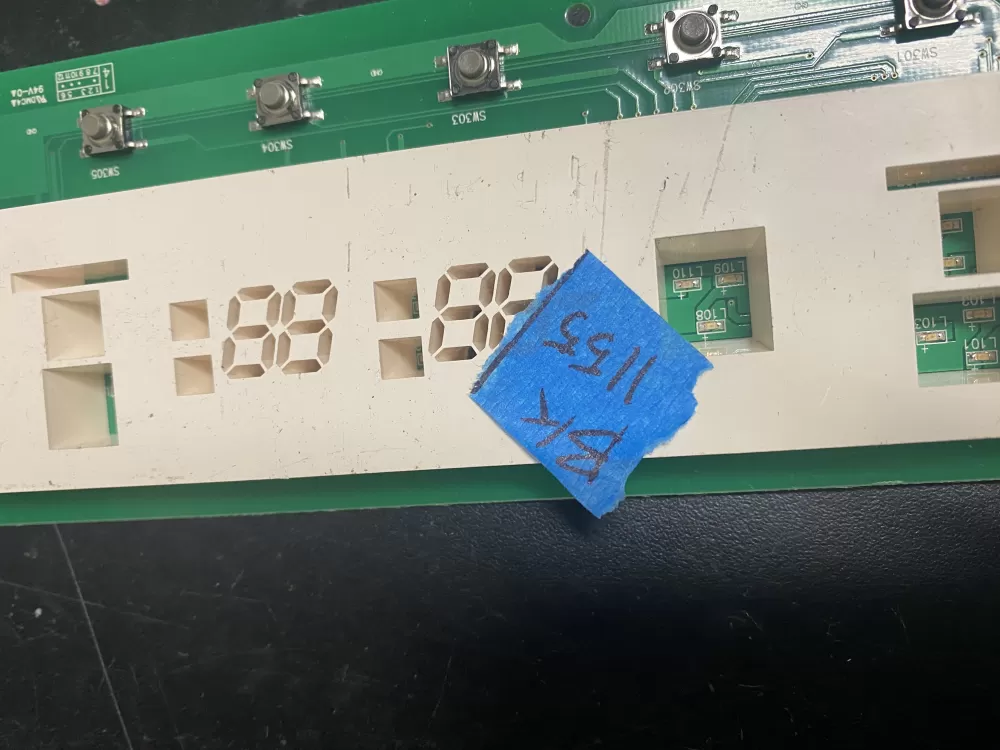LG Kenmore EBR78249602 Refrigerator Display Control Board AZ17158 | BK1155