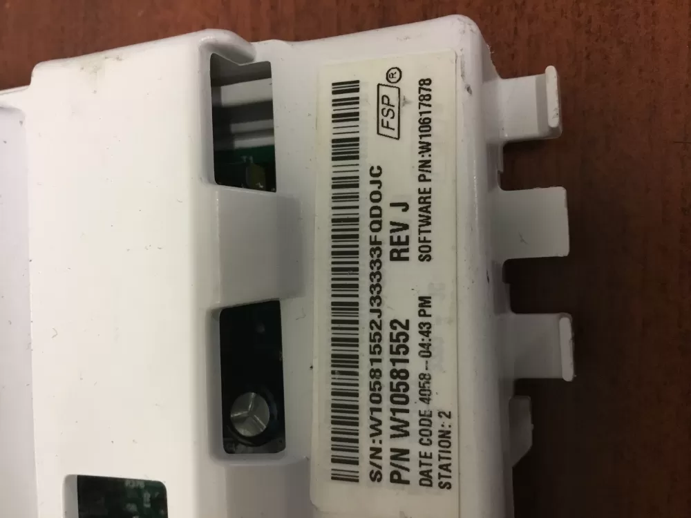 Whirlpool AP5781774 W10581552 PS8691627 Washer Control Board AZ28905 | NRV307