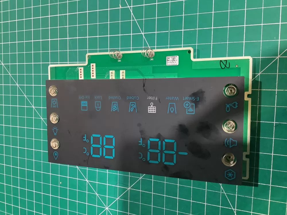 Samsung DA92 00595A Refrigerator Control Board Dispenser AZ140268 | NR2383