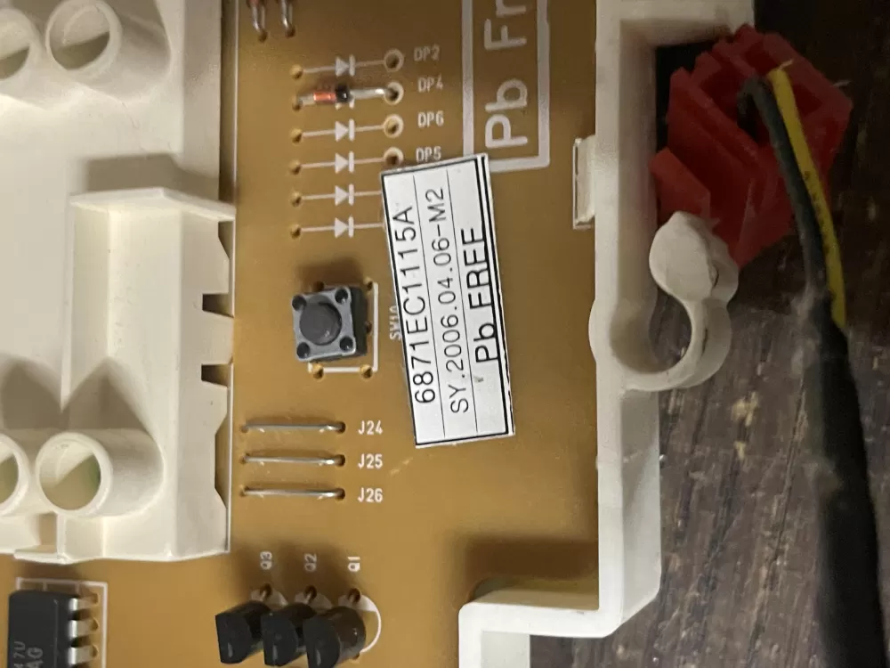 LG 6870EC9129B 6871EC1115A Dryer Control Board AZ50936 | Wmv463