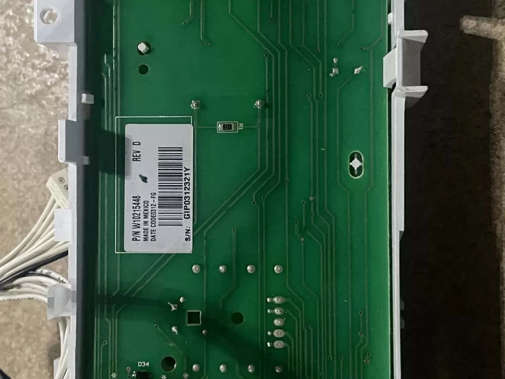 Amana W10215809 Dryer Control Board W10215448 AZ27874 | KM264