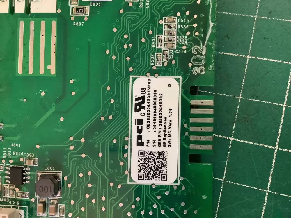 GE Dishwasher WD21X24498 265D3241G202 Control Board AZ190062 | NR2100