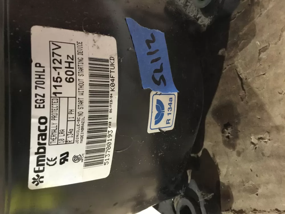 Electrolux 5304511983 513700193 Refrigerator Compressor AZ97367 | Sl112