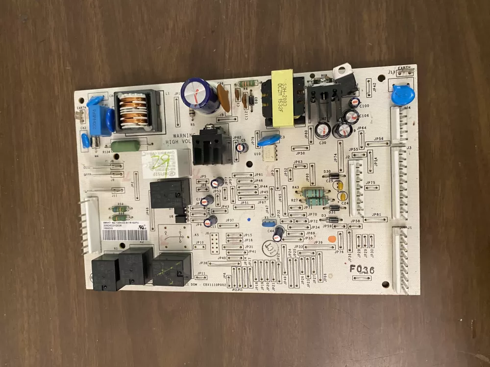 GE EBX1110P002 200D6221G036 WR55X24347 Refrigerator Control Board