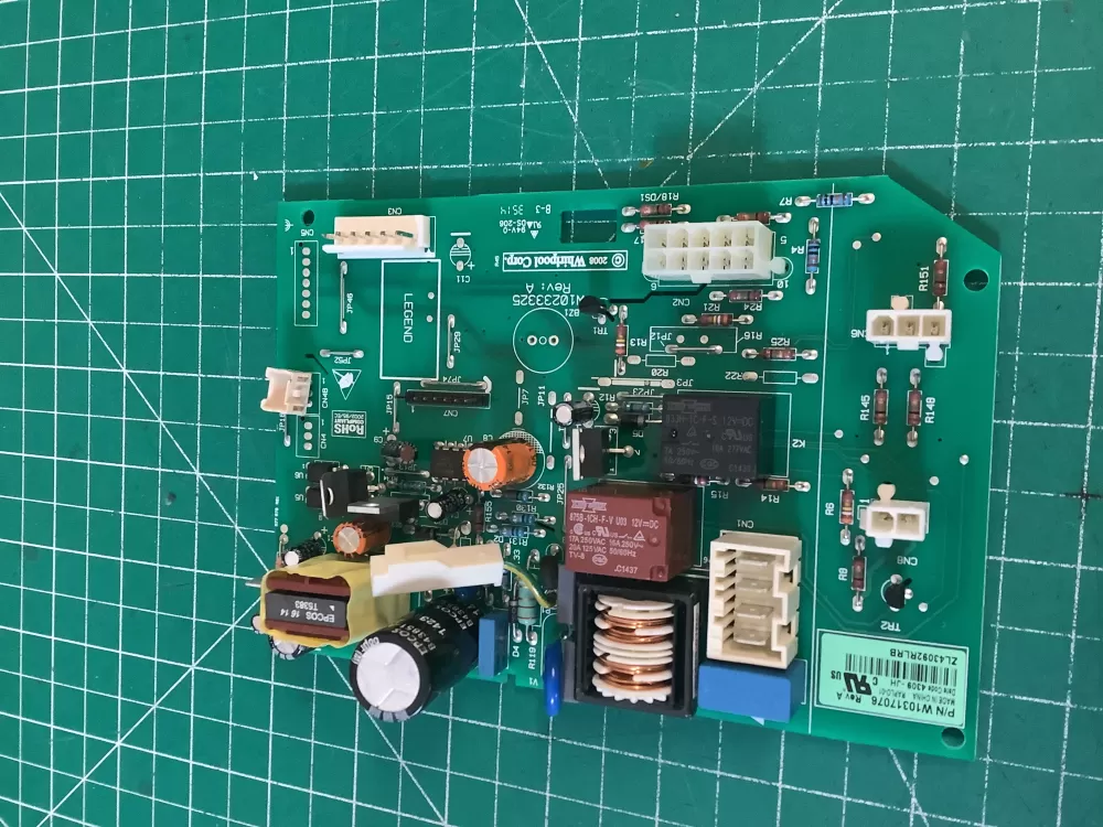 Whirlpool  KitchenAid  Kenmore  Jenn-Air AP6019378 W10205552 W10268635 W10317076 WPW10317076 PS11752684 Refrigerator Control Board