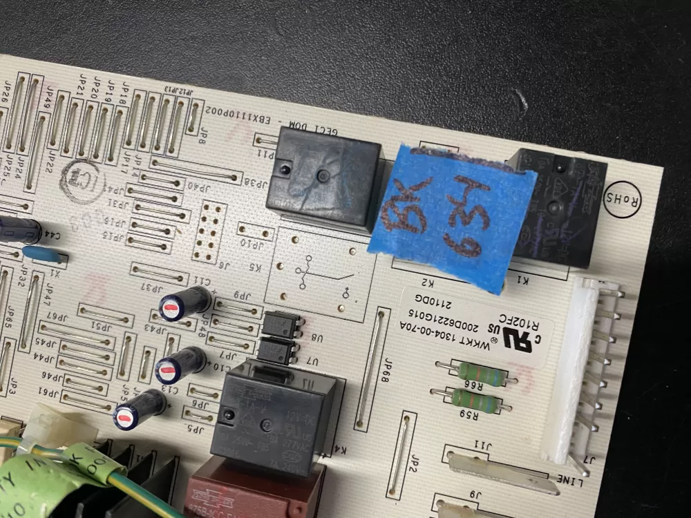 GE 200D2260G008 PD00074367 AP7188100 Refrigerator Control Board AZ21163 | BK634