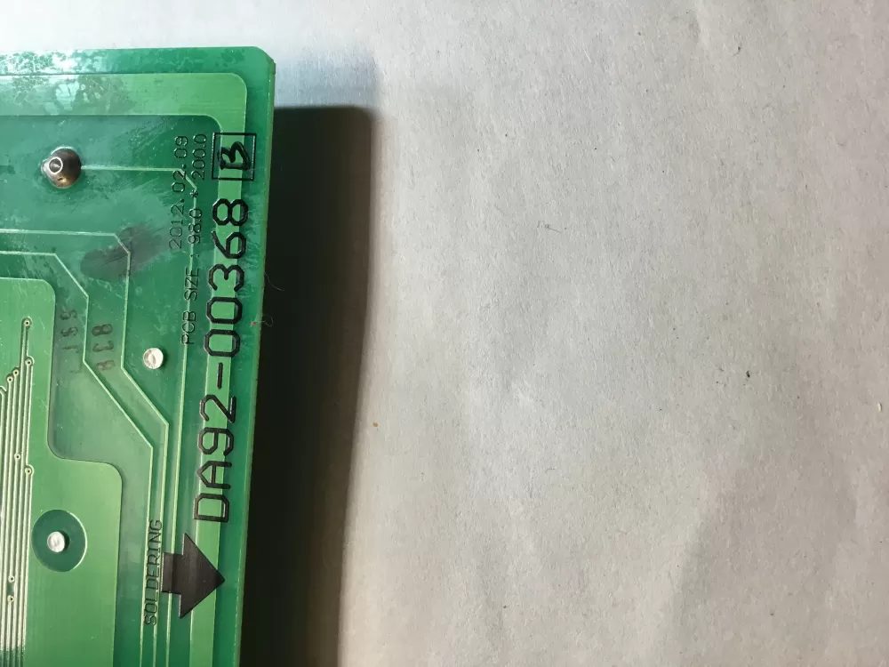 Samsung DA92-00368B Refrigerator Dispenser UI Control Board  AZ98248 | 2029