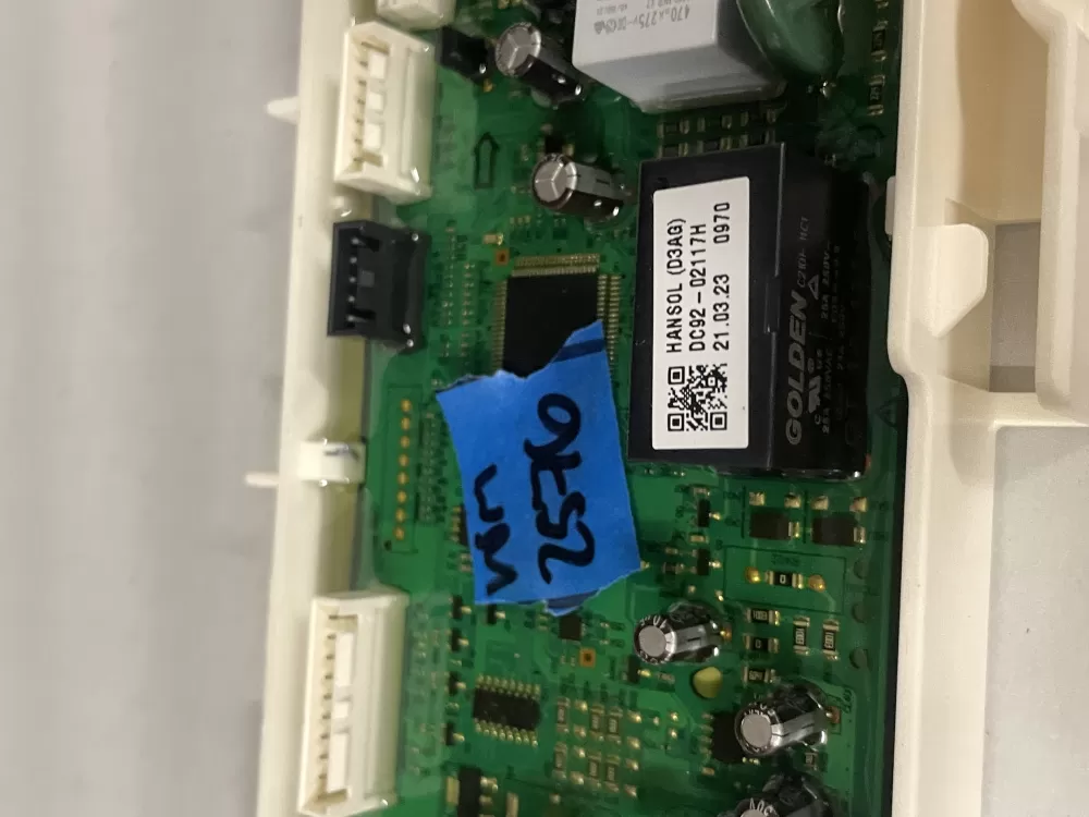 Samsung Washer DC92-02118D Main Control Board AZ224722 | Wm2576