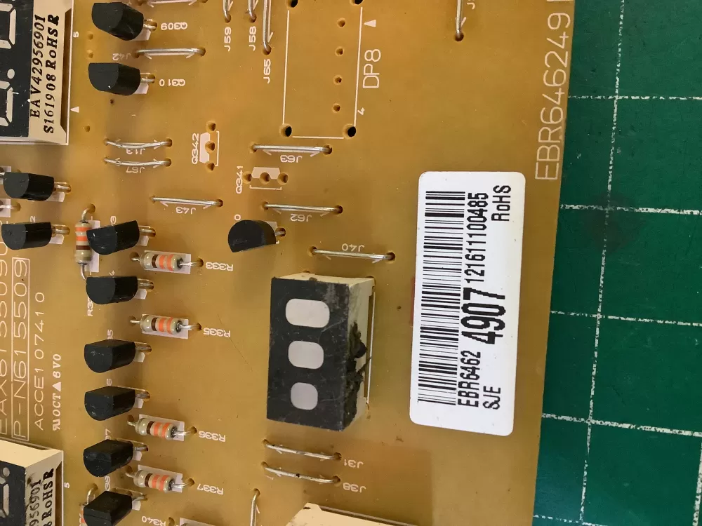 LG EBR64624908 EBR64624907 PS7792510 Range Board Control AZ201767 | NR330