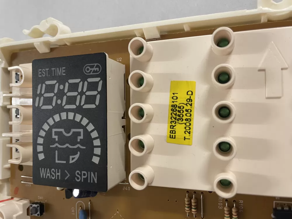 LG EAX32221201 EBR32268101 Washer Control Board AZ134970 | KMV192