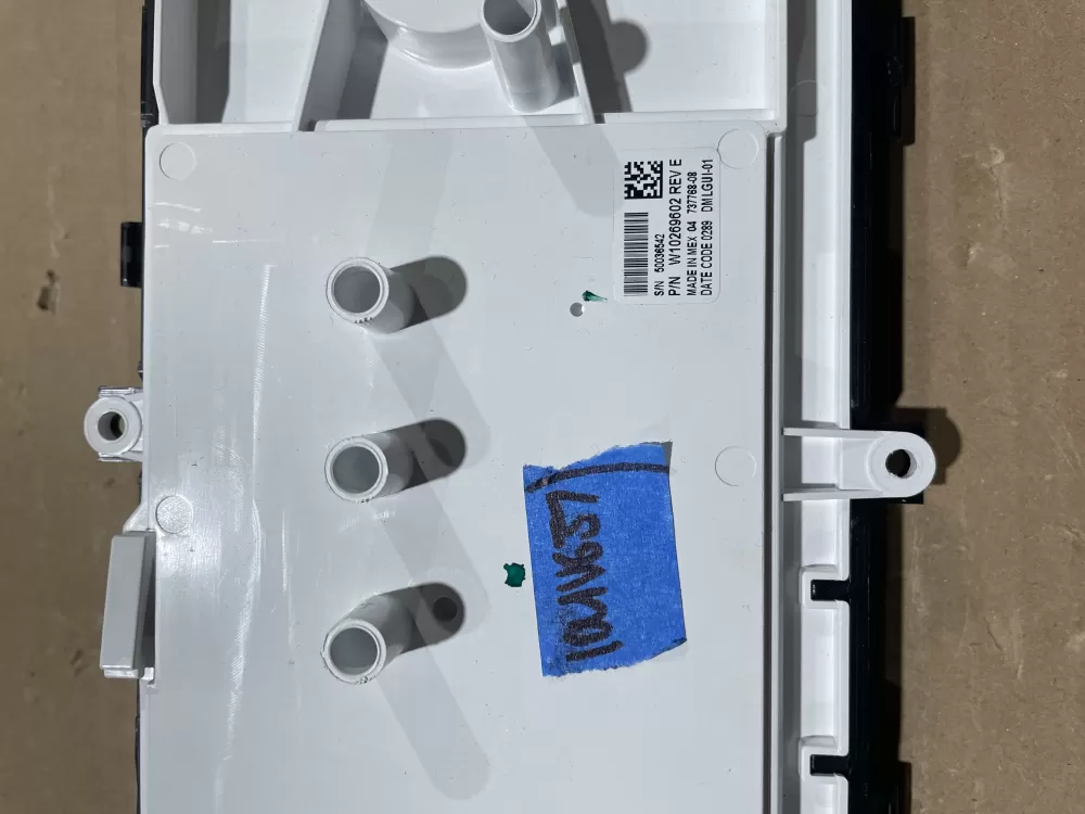 Whirlpool WPW10269602 Washer Control Board Interface AZ77841 | KMV637