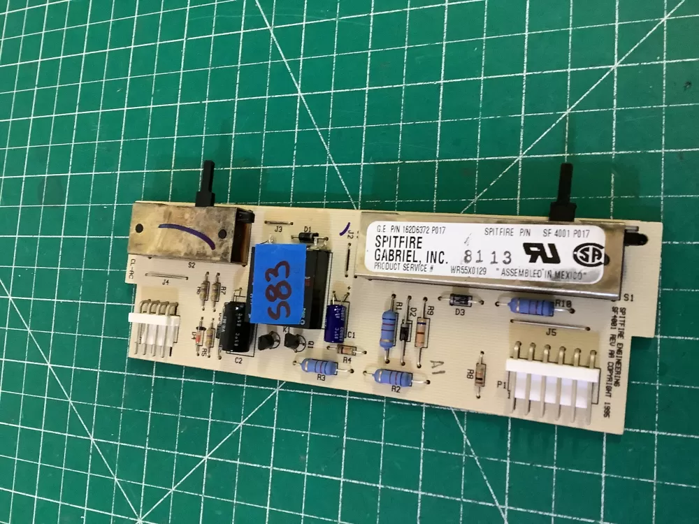GE WR55X129 Refrigerator Dispenser Control Board AZ205957 | NR583