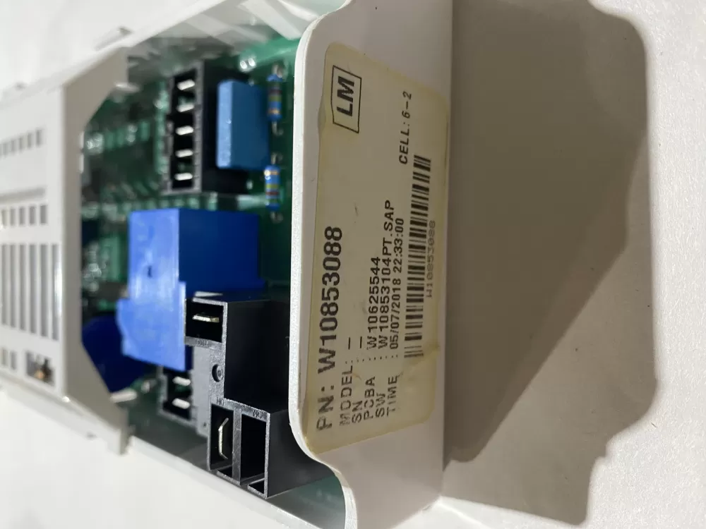 Whirlpool W10853088 W10625544 Dryer Main Control Board AZ195846 | BK1750