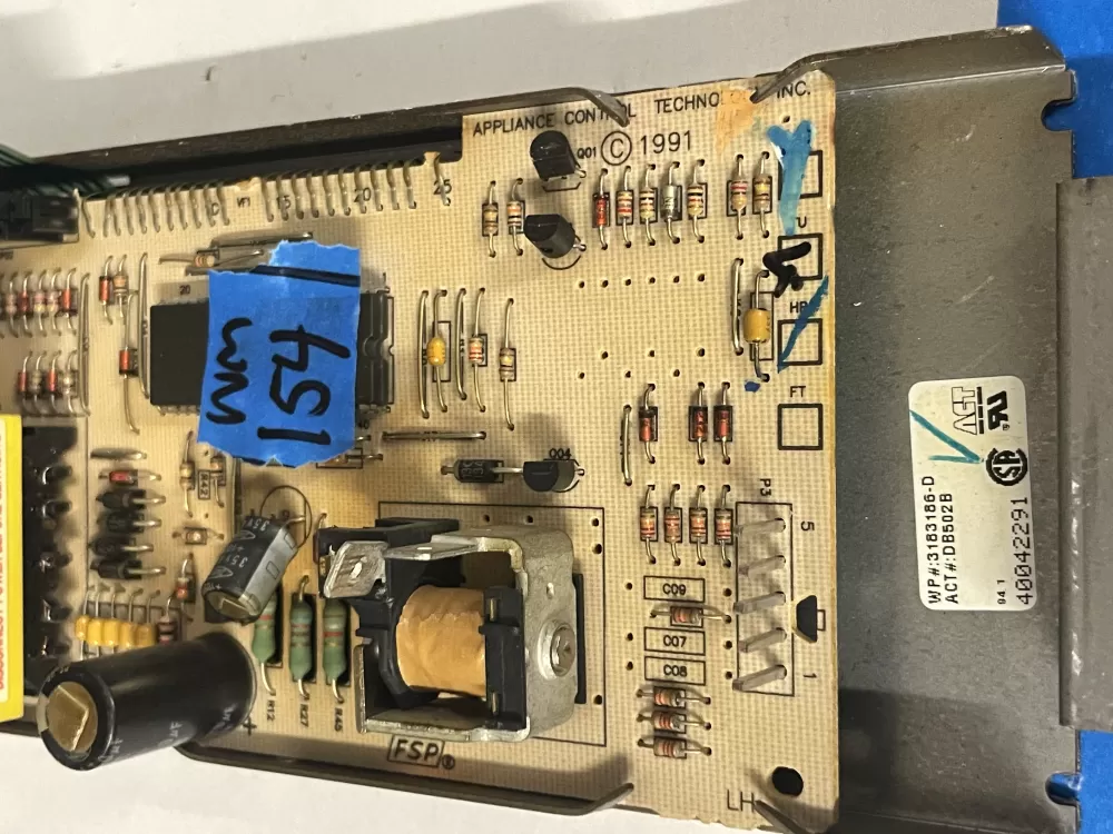 Whirlpool 3183186 Range Oven Control Board AZ228601 | Wm154