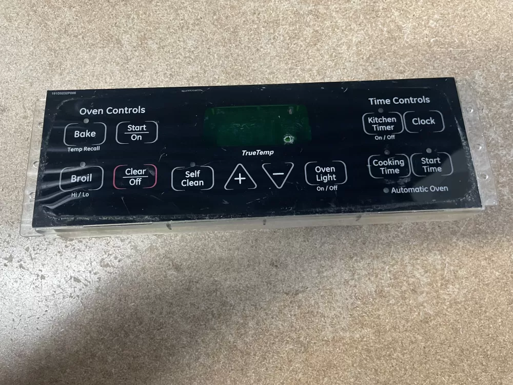GE 191D3776P007 Oven Control Board
