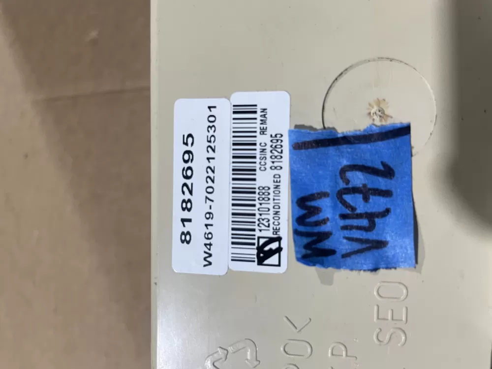 Whirlpool Washer Control Board | 8182695 | 8182274 AZ85591 | Wmv472