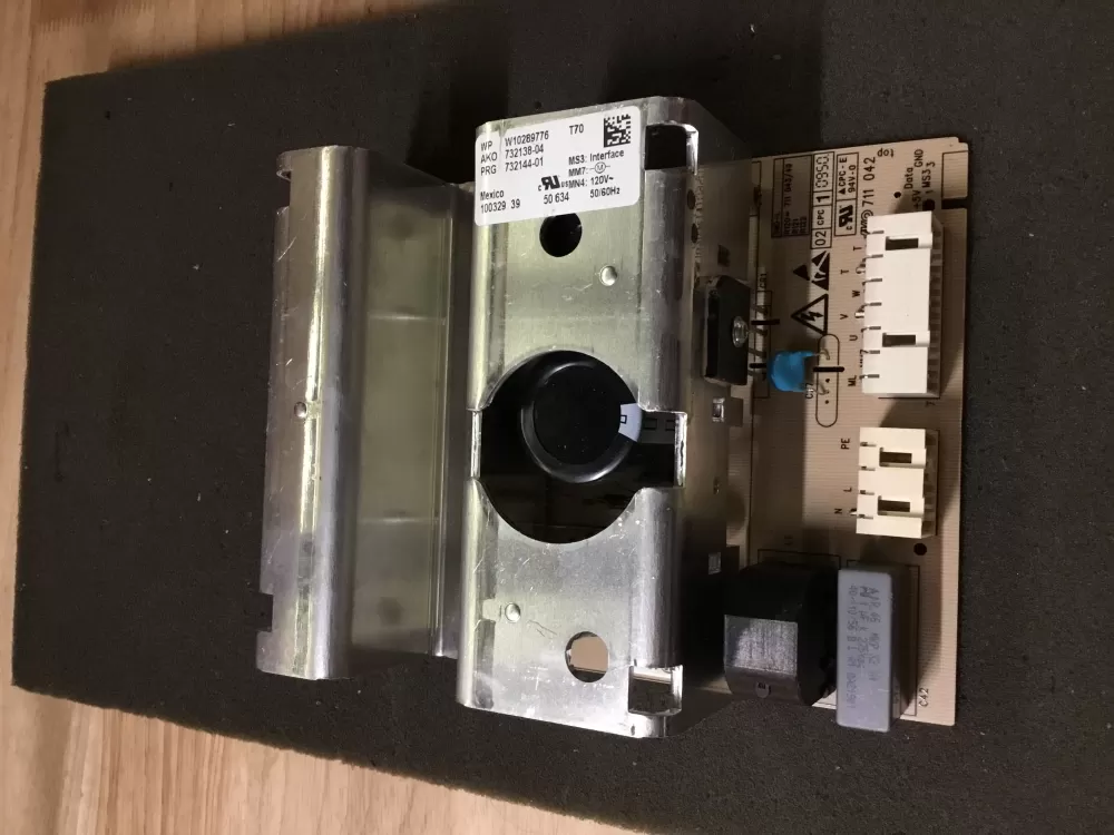 Whirlpool  Maytag  Kenmore  Amana AP6020687 W10205342 W10289776 W10384843 WPW10384843 PS11754006 Washer Control Board Motor