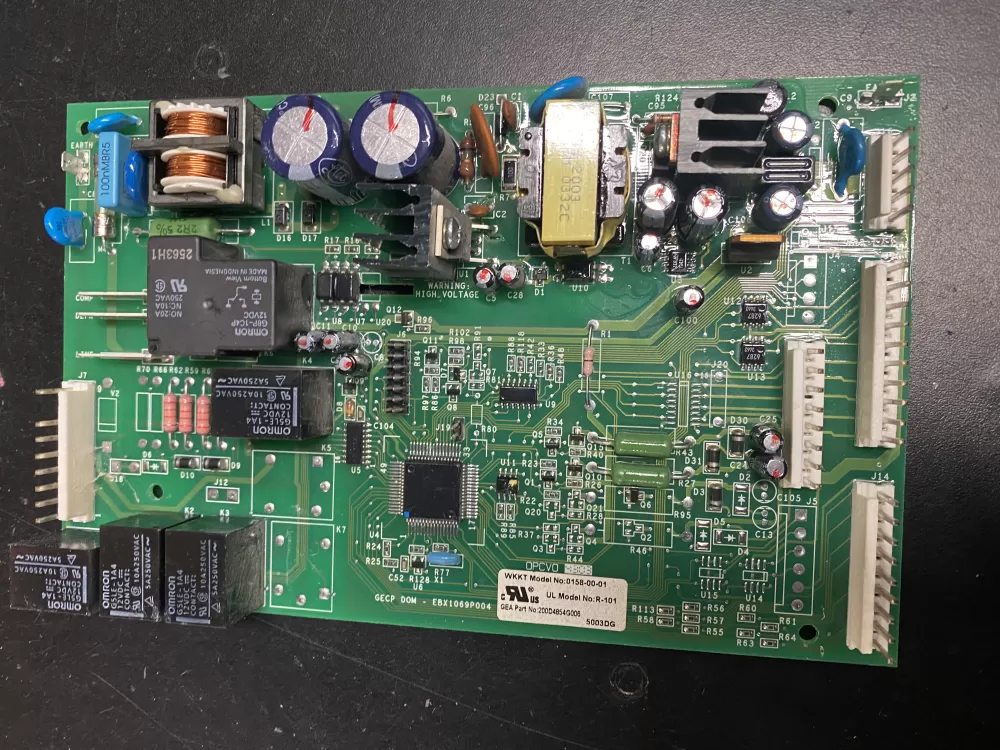 GE 200D4854G006 EBX1069P004 Refrigerator Control Board