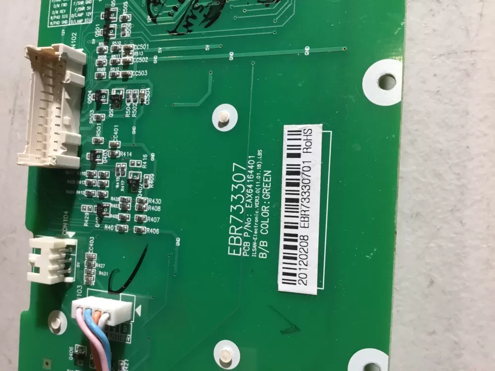 Kenmore LG EBR73330701 Refrigerator Control Board AZ44178 | NRV429