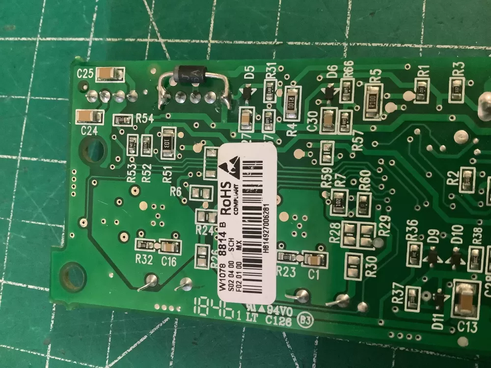 Whirlpool KitchenAid AP6004628 Refrigerator Control Board AZ208144 | NR67