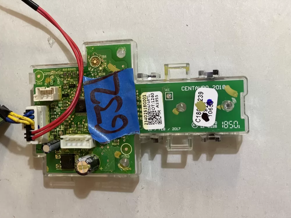 GE 234D2618G001 WE04X27284 Dryer Control Board AZ181466 | KM632