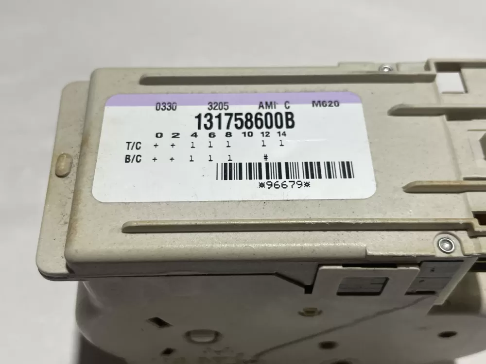 Frigidaire 131758600B GE Kenmore Washer Timer AZ140675 | Wm2300