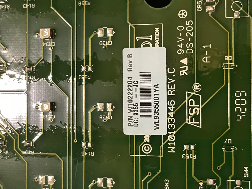 Whirlpool W10222204 Dryer Control Board W10222204 AZ29849 | WMV162