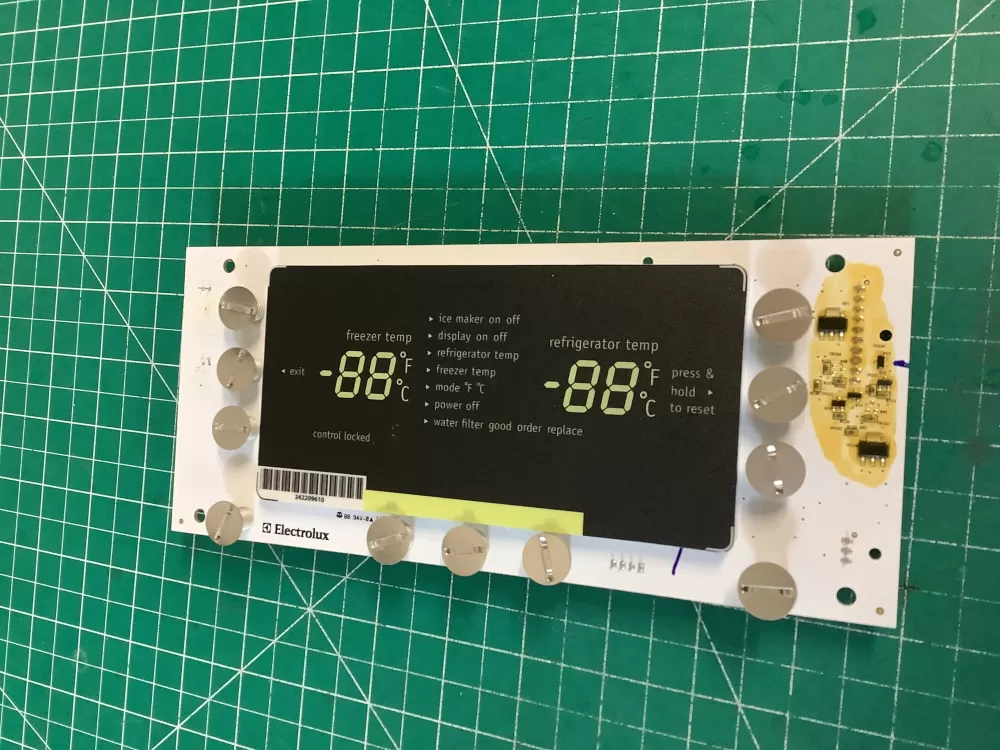 Electrolux Frigidaire 242209727 Refrigerator UI Display Control Board
