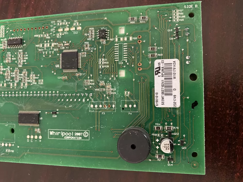 Whirlpool W10179143 2321751 Refrigerator Display Control Board AZ34435 | BK1703