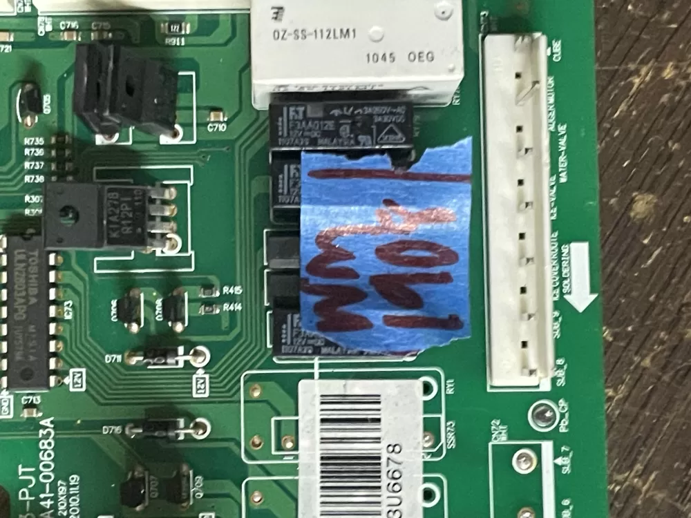 Samsung AP4700500 DA41 00684A Refrigerator Control Board AZ51845 | Wm1908
