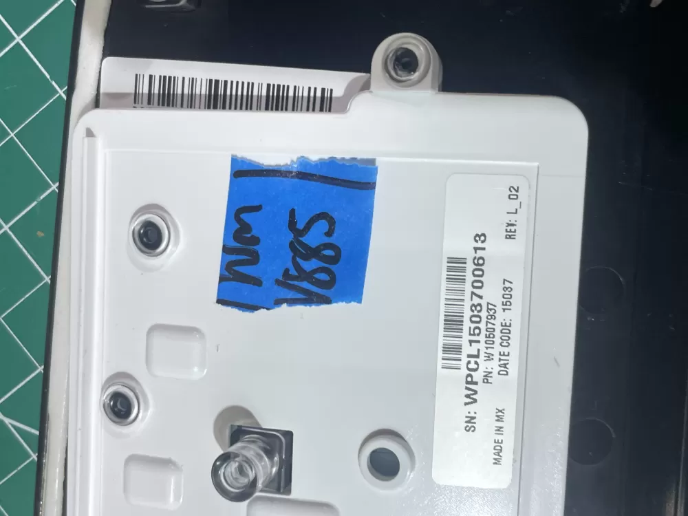 Whirlpool Cabrio W10507937 Washer Control Panel AZ195136 | Wmv885